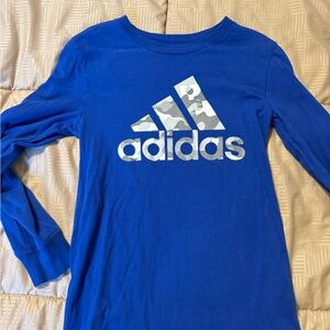 Boys ADIDAS long sleeve T-shirt, size 7.